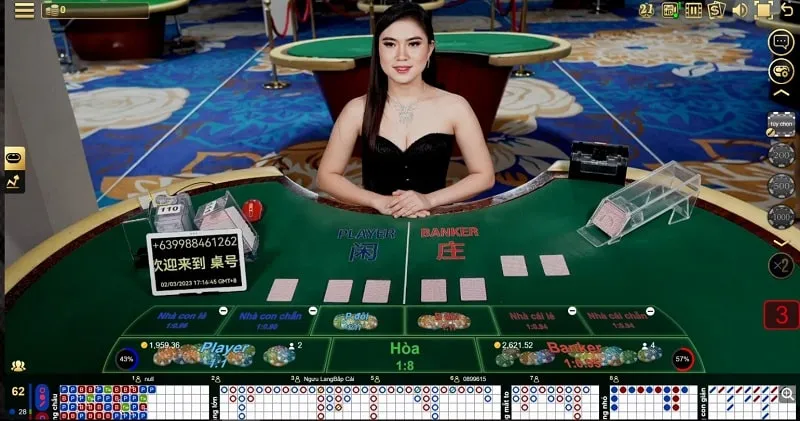 Cổng game baccarat trực tuyến FB88