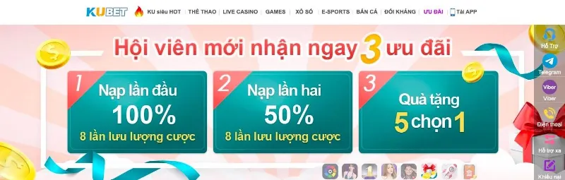 Cổng game xóc đĩa Kubet