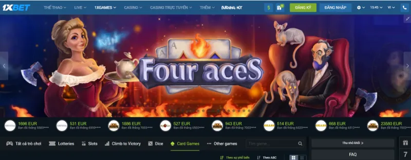 Cổng game xóc đĩa 1xBet