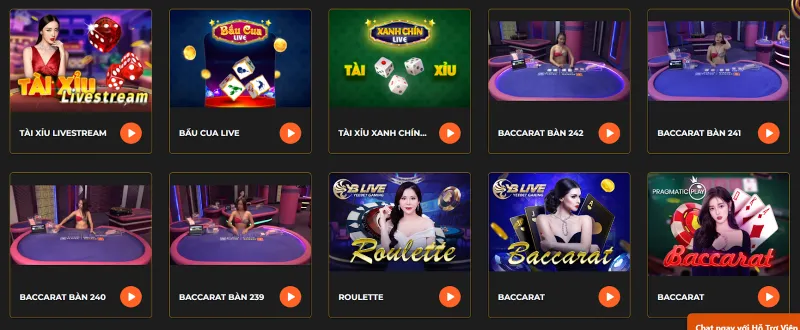 Live Casino SV88