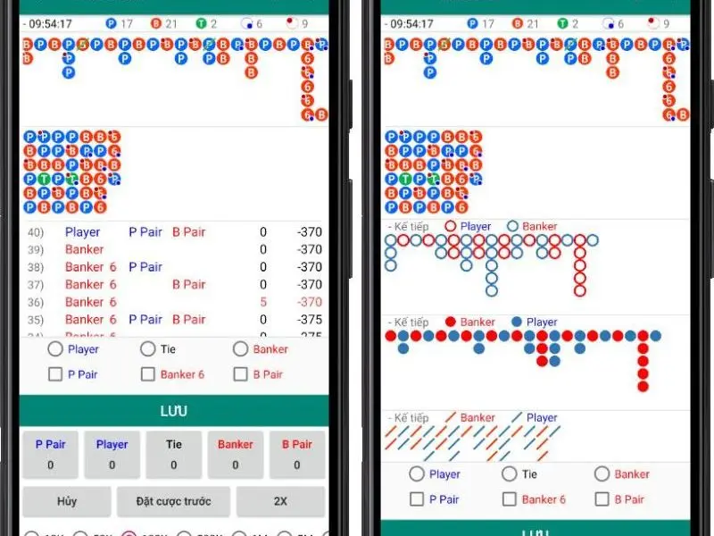 App dự đoán Baccarat Chemax