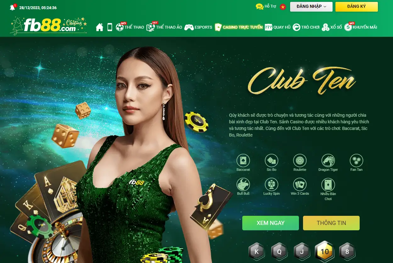 Top 8 Những Nhà Cái Baccarat Uy Tín - Fun88