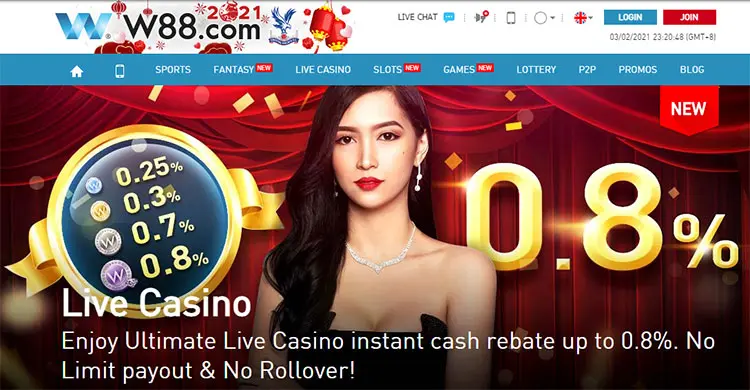 Top 8 Những Nhà Cái Baccarat Uy Tín - W88