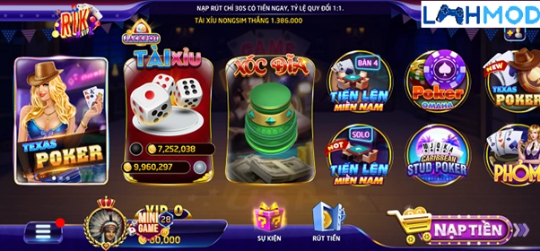 Game slots tại RikVIP đẳng cấp đỉnh cao