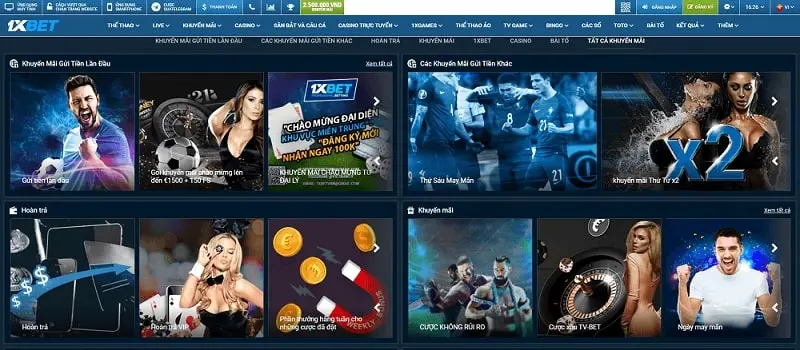 Nhà cái 1xBet - nổi bật về sự uy tín và chất lượng