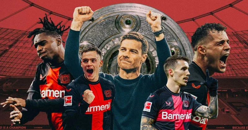 Leverkusen vô địch Bundesliga hạ bệ sự thống trị của Bayern Munich 